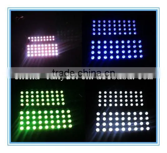 72pcs 4 IN 1 RGBW Cree with led wall washer light