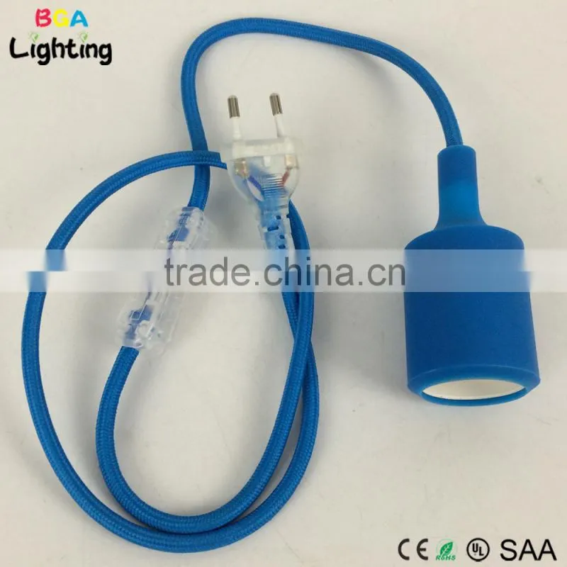 E27 Bakelite light socktet Living room decoration pendant light kit with switch