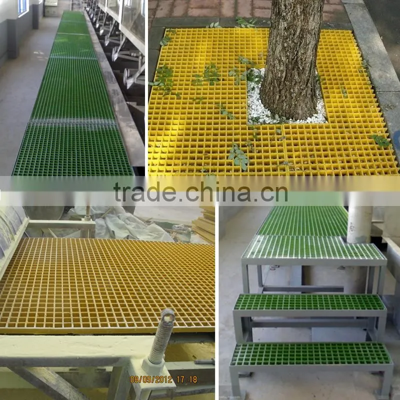 grp grids, Strong Fiberglass Plastic Grating, FRP GRP gratings