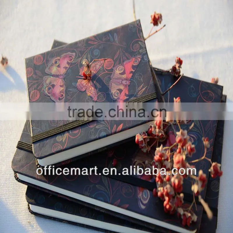 A5 spiral notebook with Spot UV