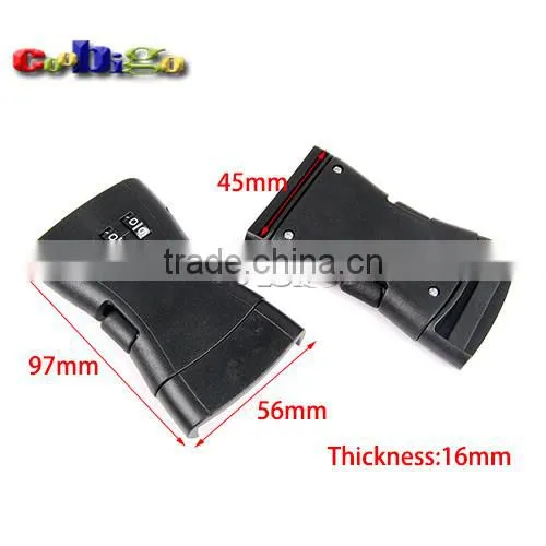 1-49/64" Webbing Password Safety Detach Buckle for Travel Luggage Backpack #FLC416-45B