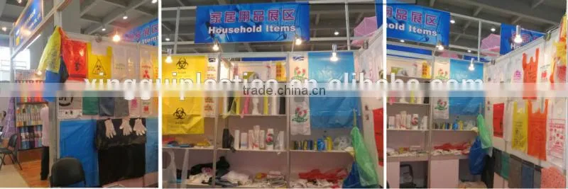2015 hot sale plastic T- shirt shopping Bag