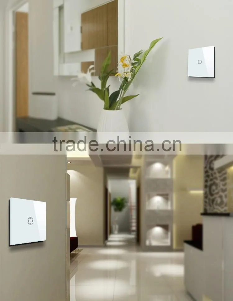 Zigbee Smart Home Automation WiFi Touch sensitive wall switch