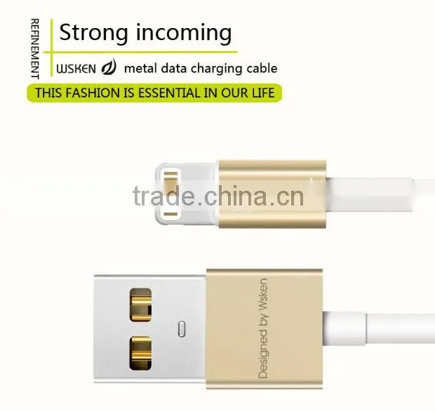 WSKEN MFI Authentication USB Cable For iPhone 6s Plus