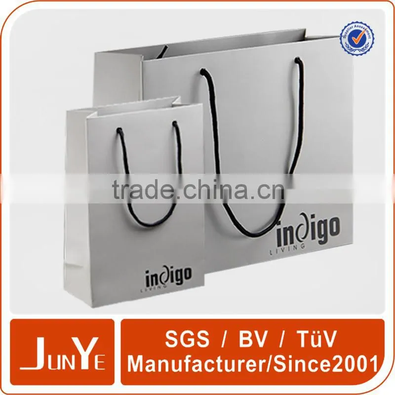 personalized oem production paper shopping bag with your own logo