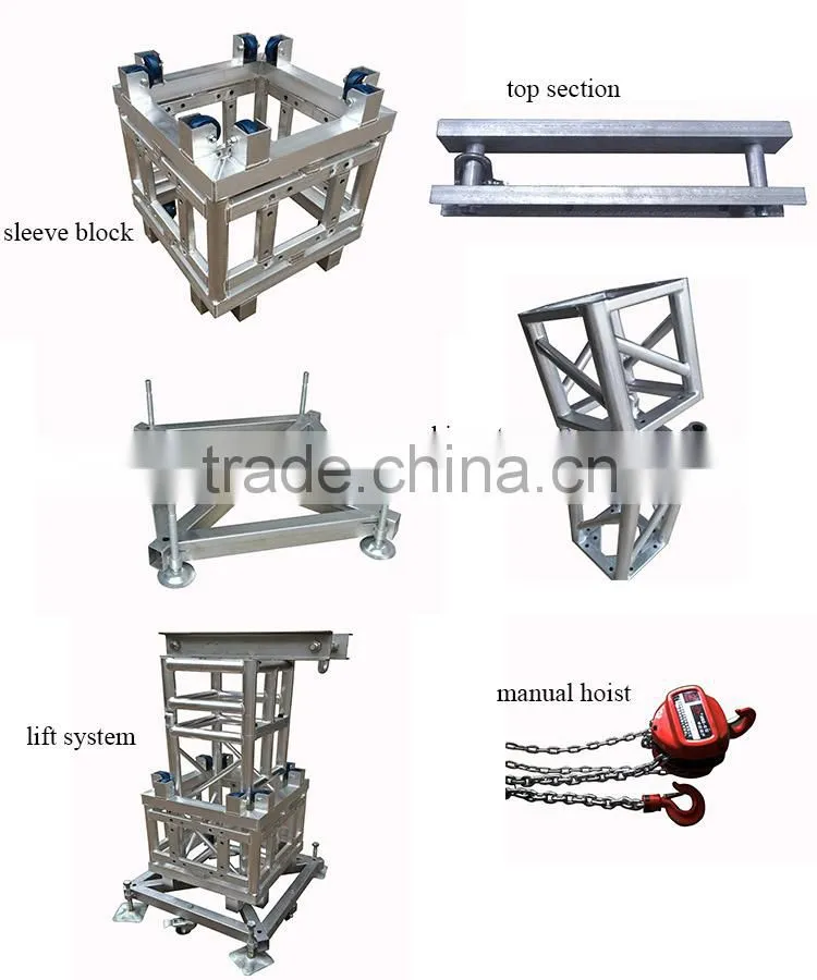 Popular concert aluminium roof truss structure with best price