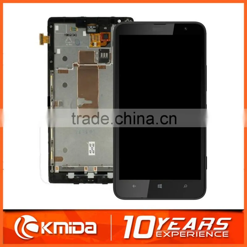 LCD display with touch screen for lumia 1320