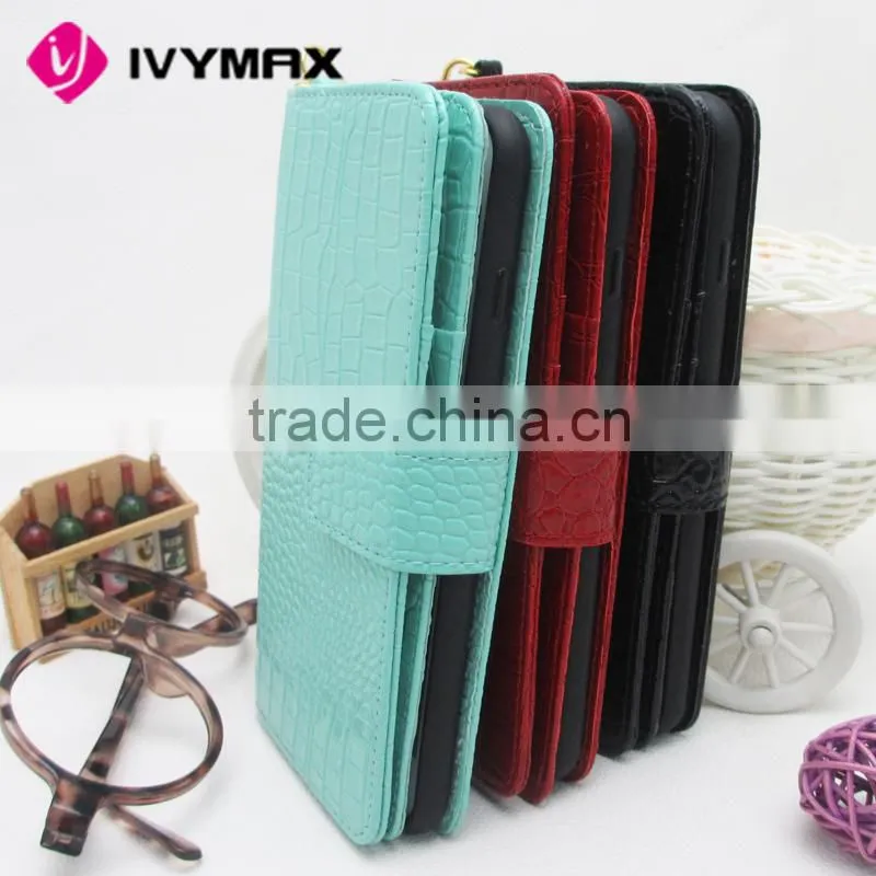Pu case cover for iphone 6 plus , mobile phone accessories factory in china