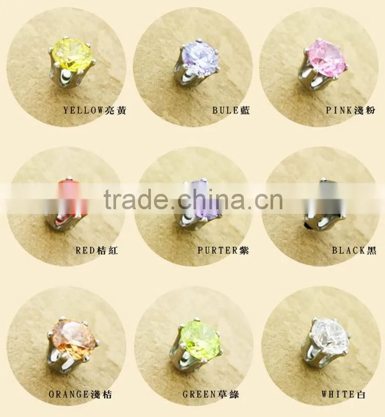 Super quality Crazy Selling garnet color cubic zirconia gemstone