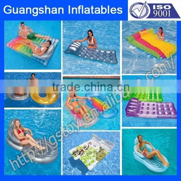 Pool swimming float inflatable floating lounge raft