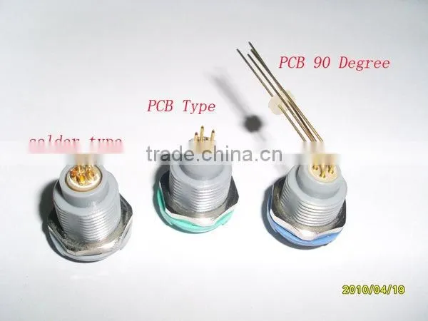 Plastic PCB connector