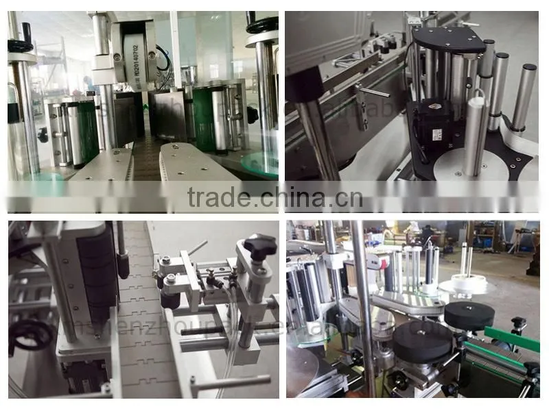 stainless steel labeling machine,uniform labeling machine,screen guard labeling machine
