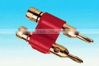4mm gold plating banana plug connector