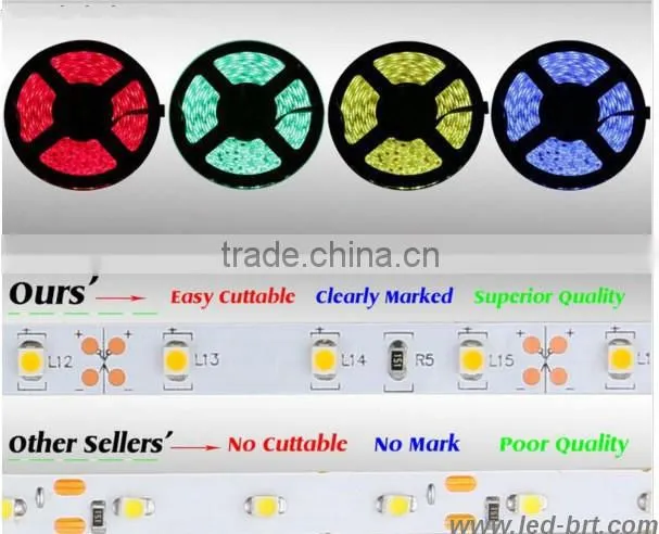 cheap waterproof led strip light dc12v ce rohs ul approval