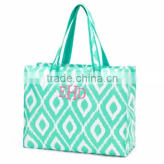 Monogrammed beach bags canvas bags