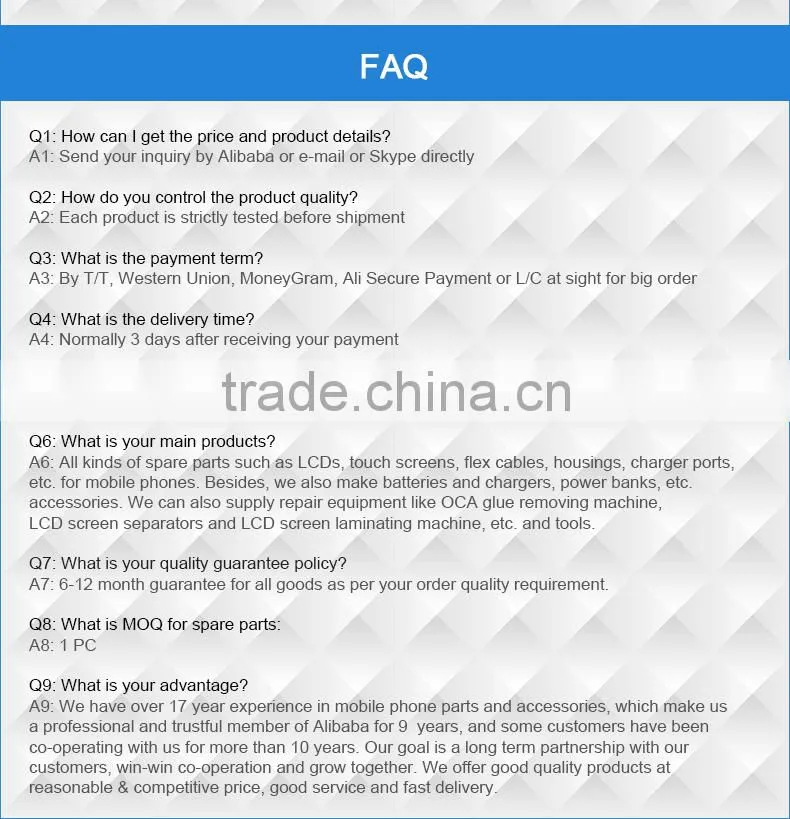 2016 New mobile phone sense flex cable for i9300