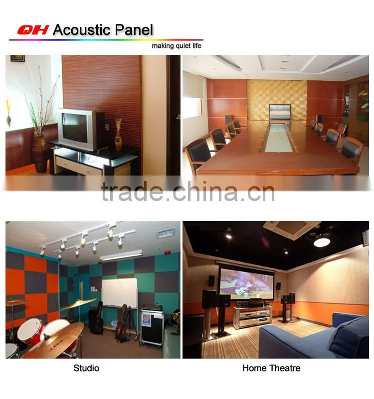 high quality acoustic board/perforated panel/acoustic mdf for decoration