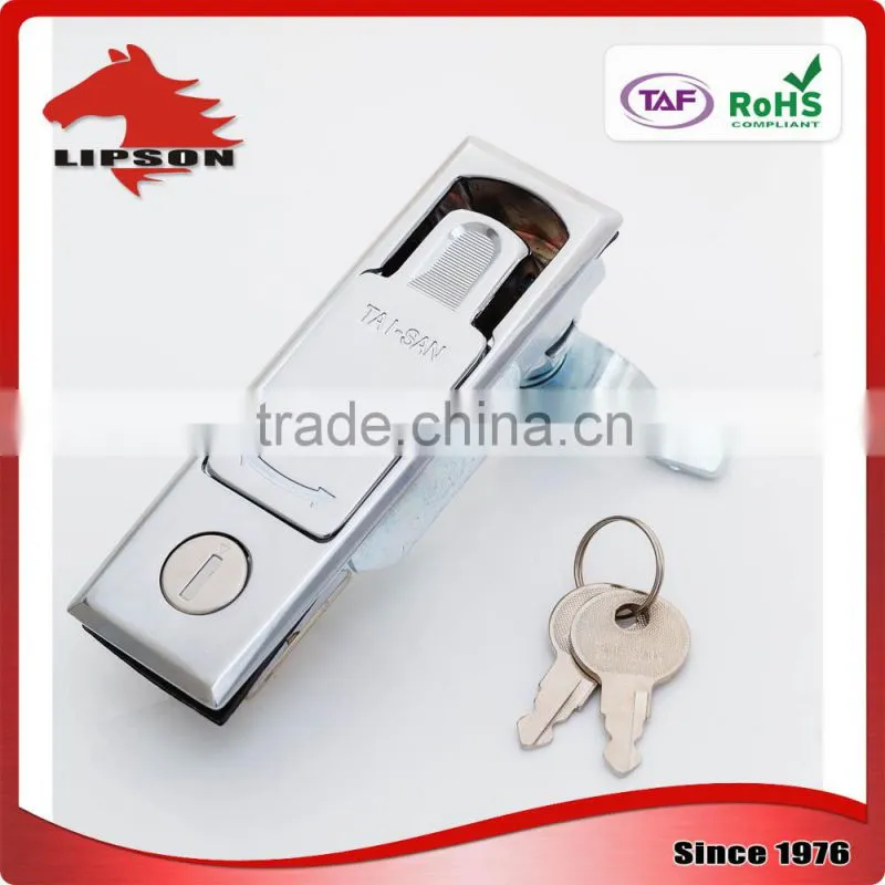 LM-727-3 Food service equipment metal cabinet door plane lock