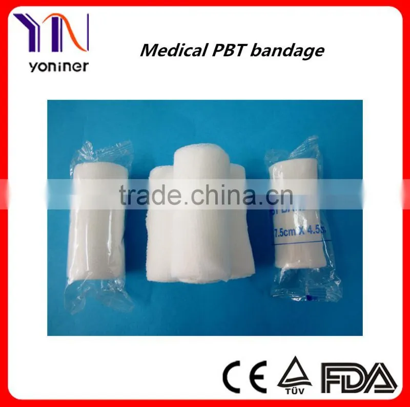 Premium Elastic PBT Bandage manufacturer CE FDA certificated