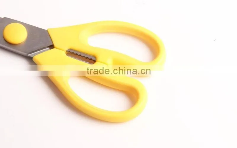 High quality detachable kitchen scissors serrated scissors