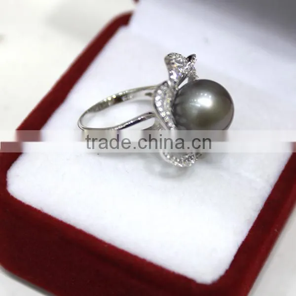 freshwater pearl price jewelry price wholesale natural pearl ring real 925 silver ring