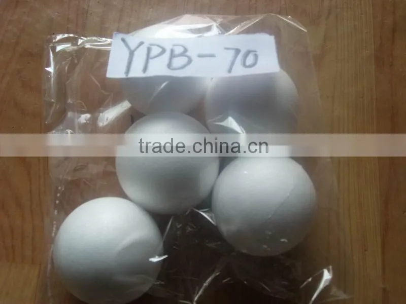 70mm whit styrofaom ball for decoration/Expandable polystyrene ball