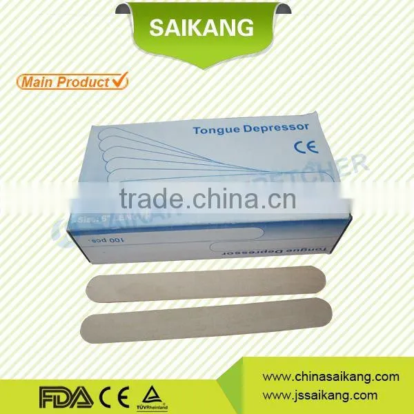 New!!! disposable sterile tongue depressor wooden