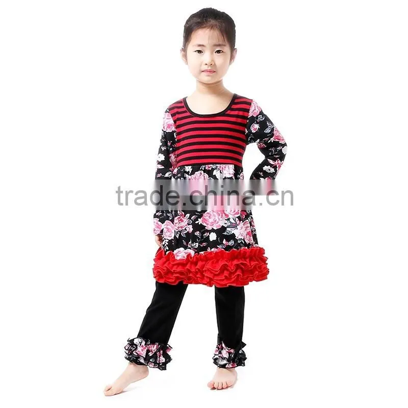baby girls clothing set boutique print baby clothes childrens 2016 hot sale clothing set fall