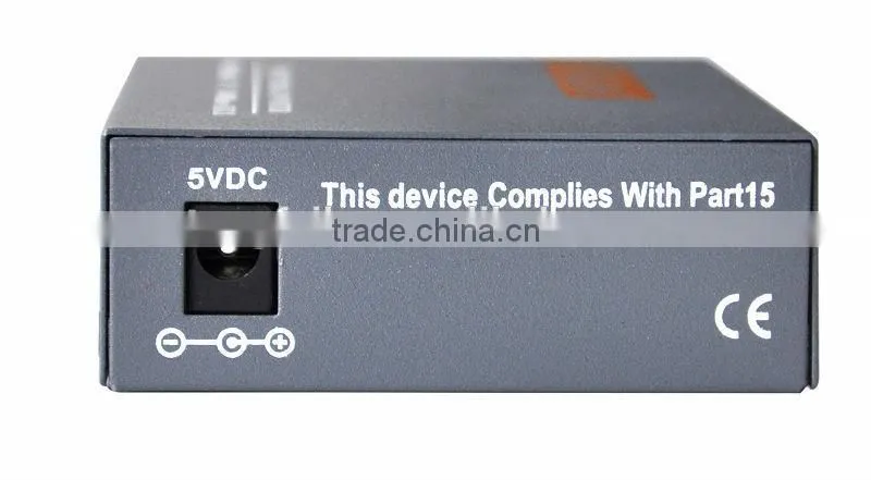 1000M 20KM, Media convert, Fiber Ethernet Converter with 4 RJ45 Ports;Optical media converter