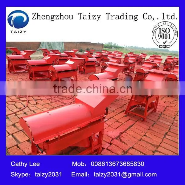 New type corn skin peeler thresher