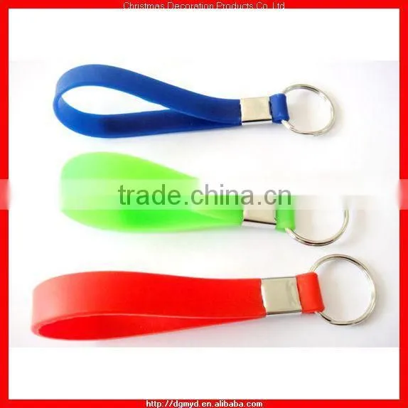 cheap silicone key chain with cute animal (kms-0936)
