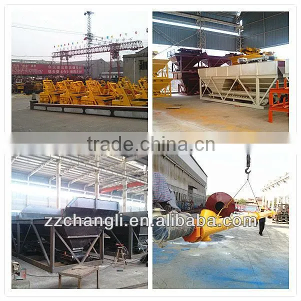 4 Aggregate Bins Concrete Batching Machine in Brazil