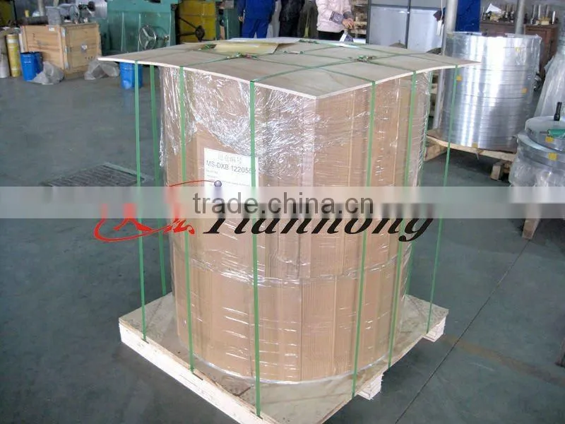 Heat sealable aluminum foil for optical cable shielding