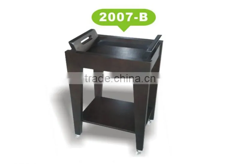 2007 hand trolley hair salon trolley wood beauty salon trolley cart salon trolley