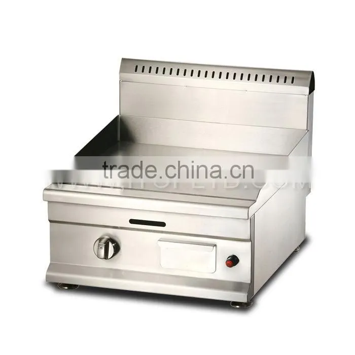 All flat all stainless steel counter top gas camping griddles