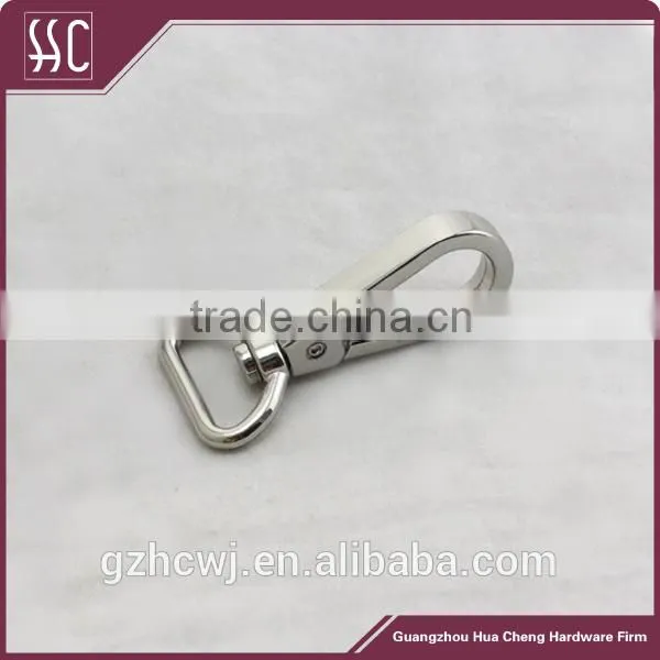 metal bags fitting snap hooks D ring swivel hoooks