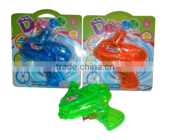 transpance creative plastic water spray nozzle toy air gun