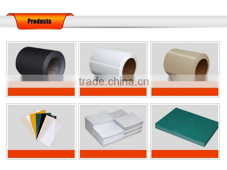prepaint galvanized steel coil for whiteboard and blackboard