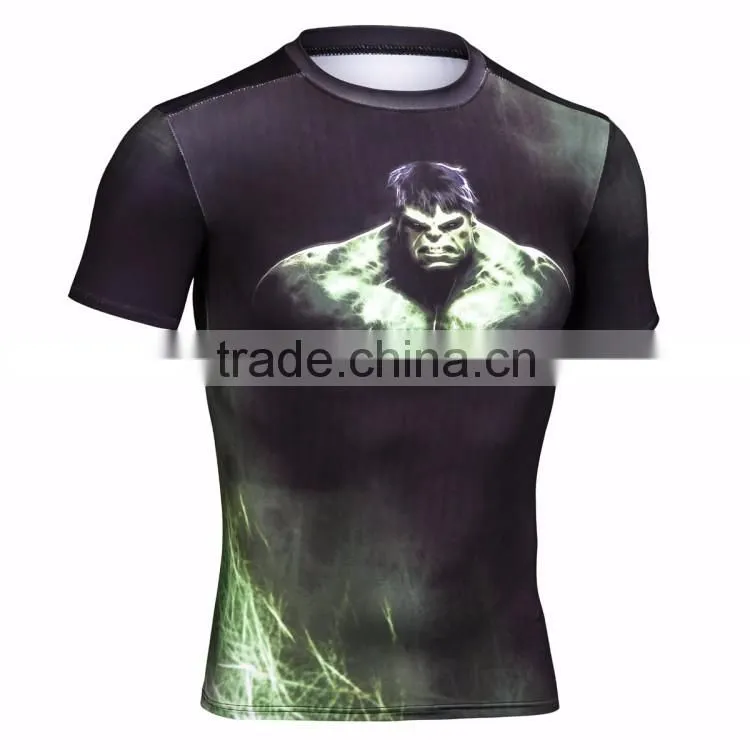 Yingzhong garment oem china factory screen printing men collar sport fitness t shirts with logo