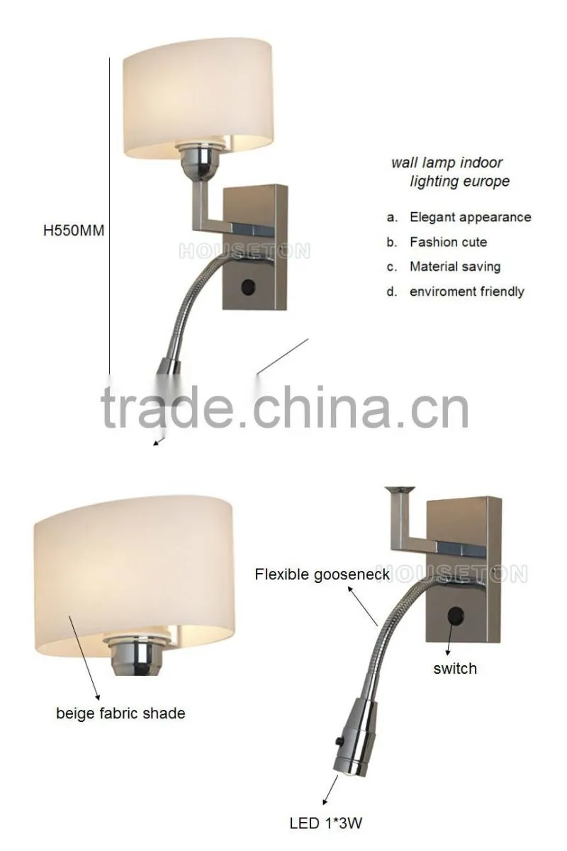 modern chrome plated hotel living room wall lamp,hotel living room wall lamp,living room wall lamp WL1036