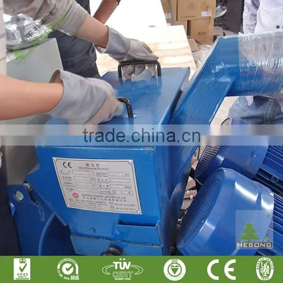 Single Blast Wheel Mobile Machine