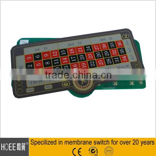 HIGH performance custom Metal dome membrane keypad stickers with designed shape
