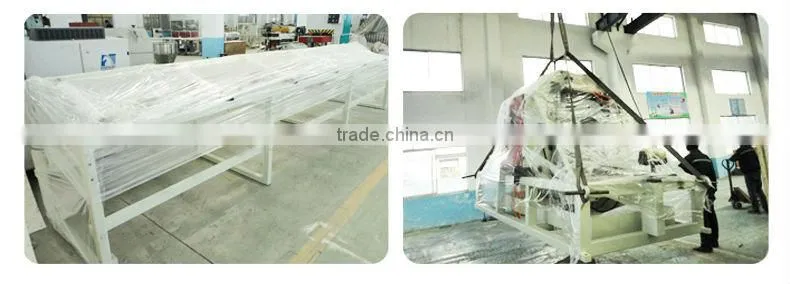 wood plastic profile production line