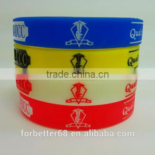 Debossed Silicone Bracelets,Sports silicone wristbands,Custom logo bracelets