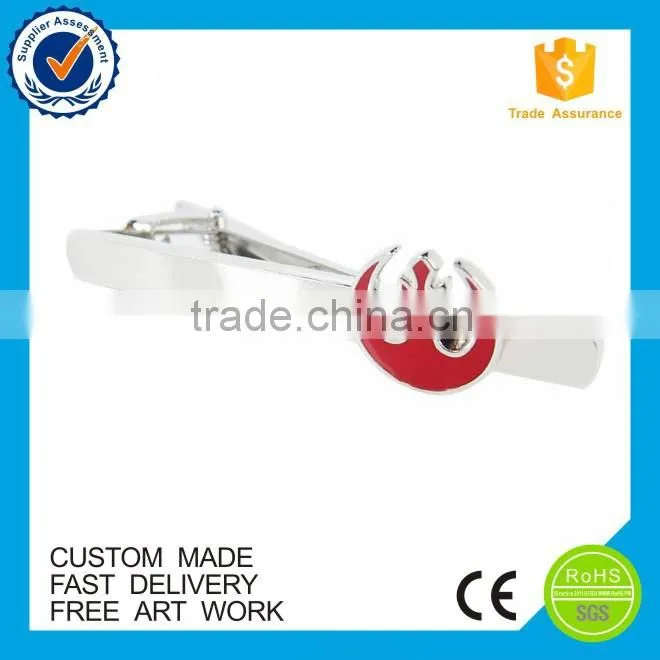 Wholesale OEM eco-friendly cheap custom brass custom tie clips