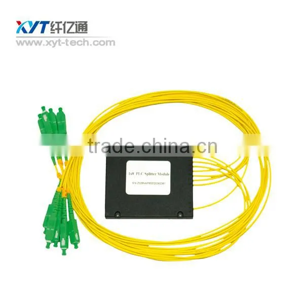 Hot sale 0.9mm 2*8 plc splitter without cable connector