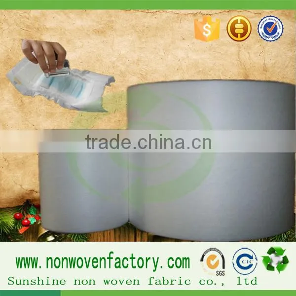 Import china products 100% polypropylene spunbond Hydrophilic non woven fabric for sleepy baby diaper