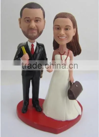 polyresin wedding couple figurine