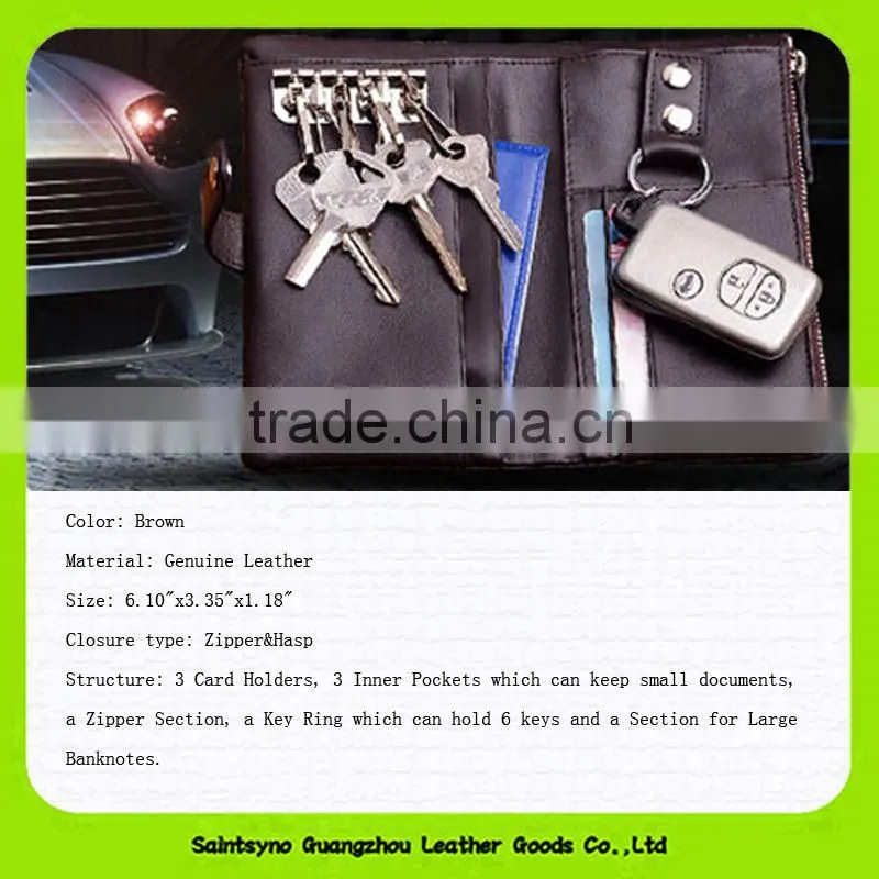 15487 Wallet leather manufacturer men's wallet wholesale new 2015