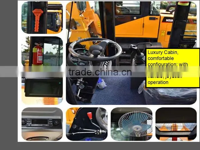 1.5 ton garden trucking mini wheel loader with CE